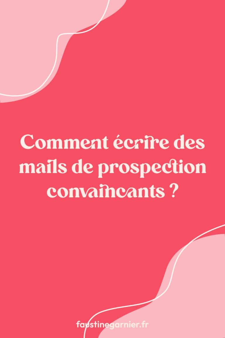 Prospection, comment s’organiser