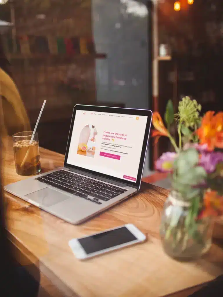 Creation de sites web Montpellier - Réalisation du site Le citron rose par Faustine Garnier