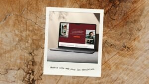 Modèle site web pour les menuisiers