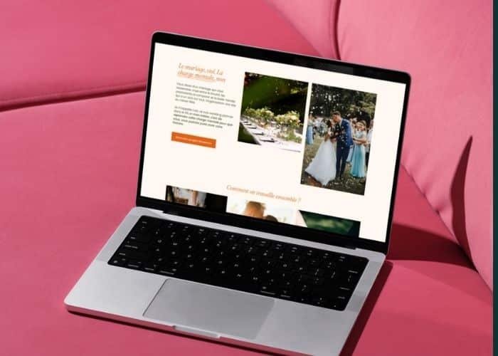 Site wordpress clé en main - Wedding Planner